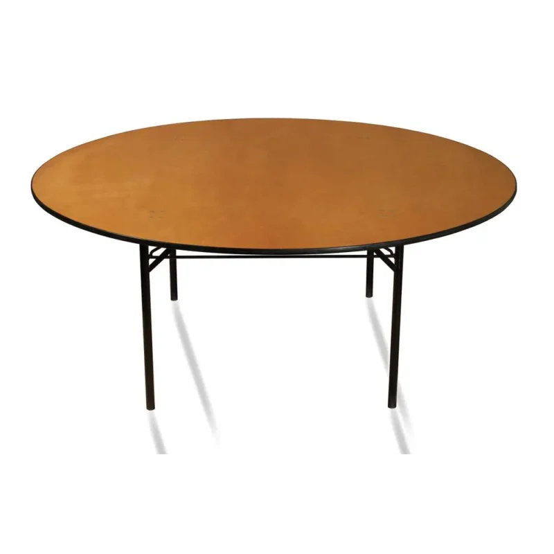 Tavolo rotondo base legno diam. cm 180 h (75)