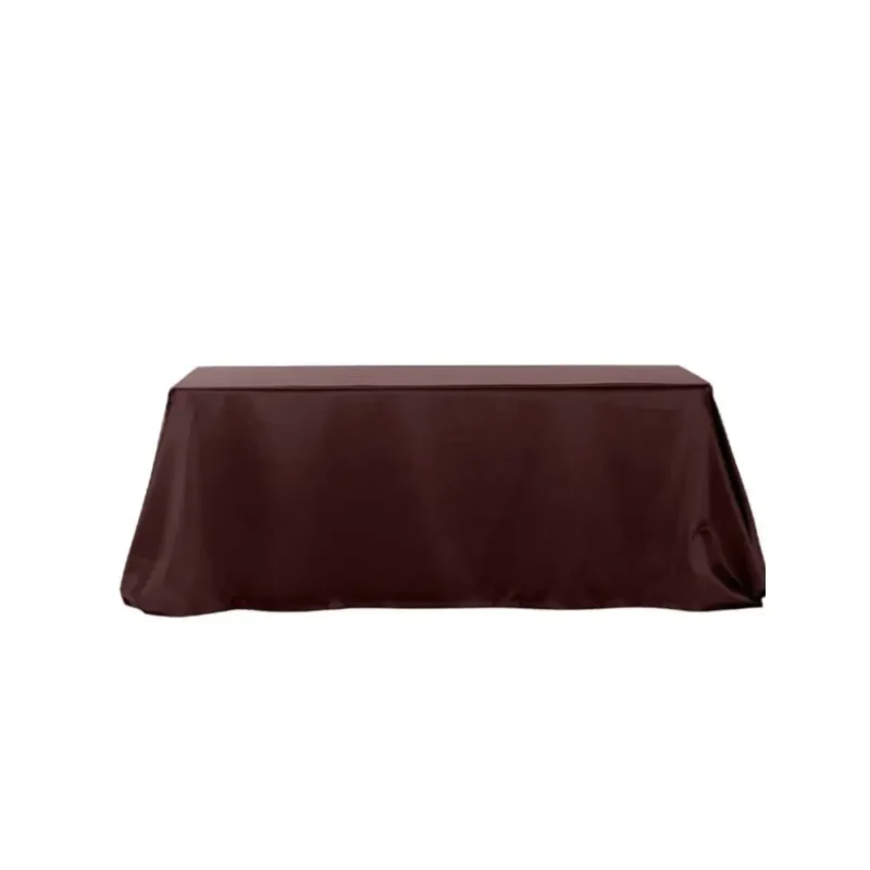 Tovaglia panama testa di moro opaco quadrato 330 x 330 cm