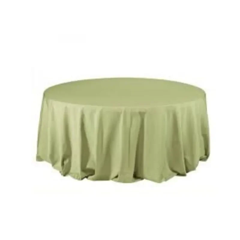 Tovaglia panama verde salvia opaco quadrato 330 x 330 cm