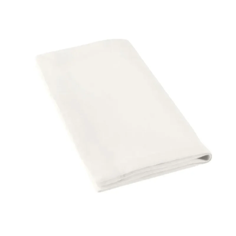 Tovagliolo misto lino bianco 50 x 50 cm