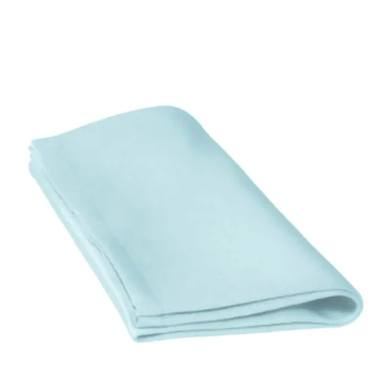 Tovagliolo panama azzurro polvere opaco 50 x 50 cm