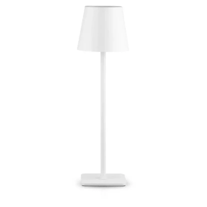 Lampada da tavolo touch a led  bianca modello Poldina cm 11 x 11 (h) 38