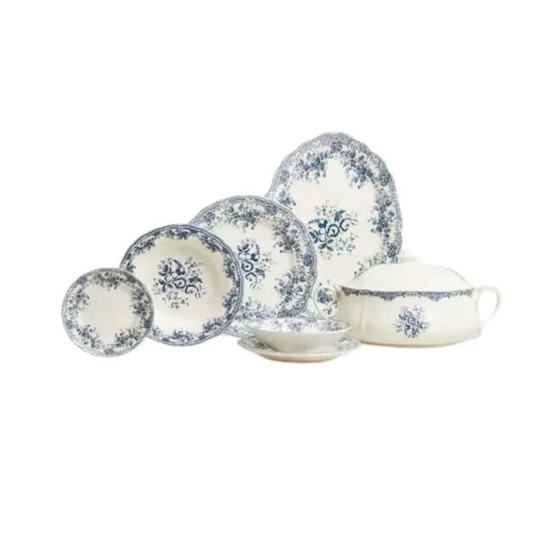 Piatto pane Maiolica Blu (d) cm 17