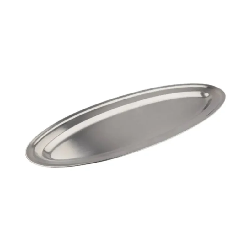 Pesciera ovale inox 105 x 35