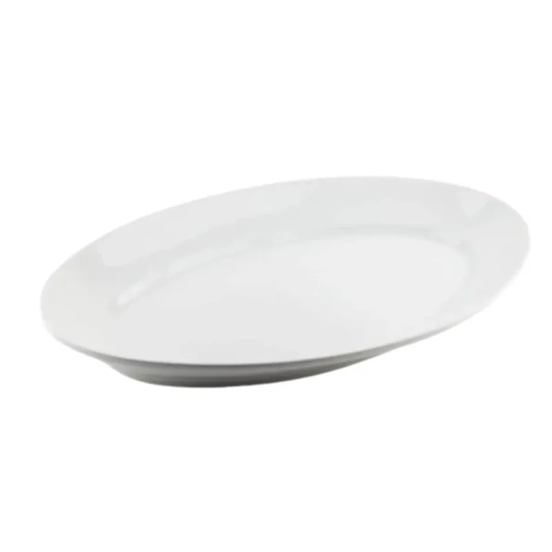 Piatto buffet ovale ceramica cm 55 x 36