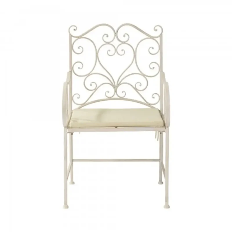 Poltrona in ferro battuto Notting Hill cm 55 x 53 (h) 96