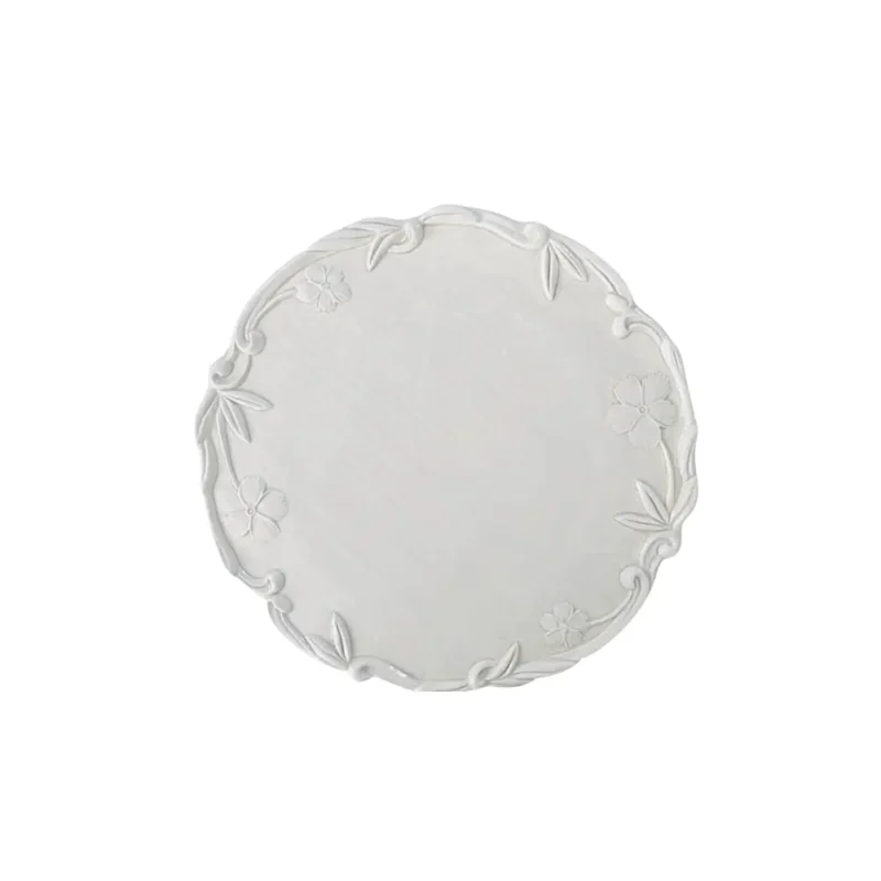 Sottopiatto crema Myflower (d) cm 32