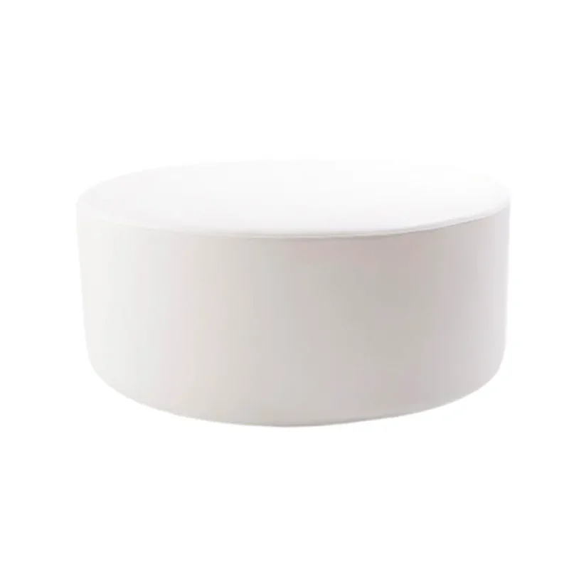 Pouf ecopelle rotondo (d) cm 100 (h) 40