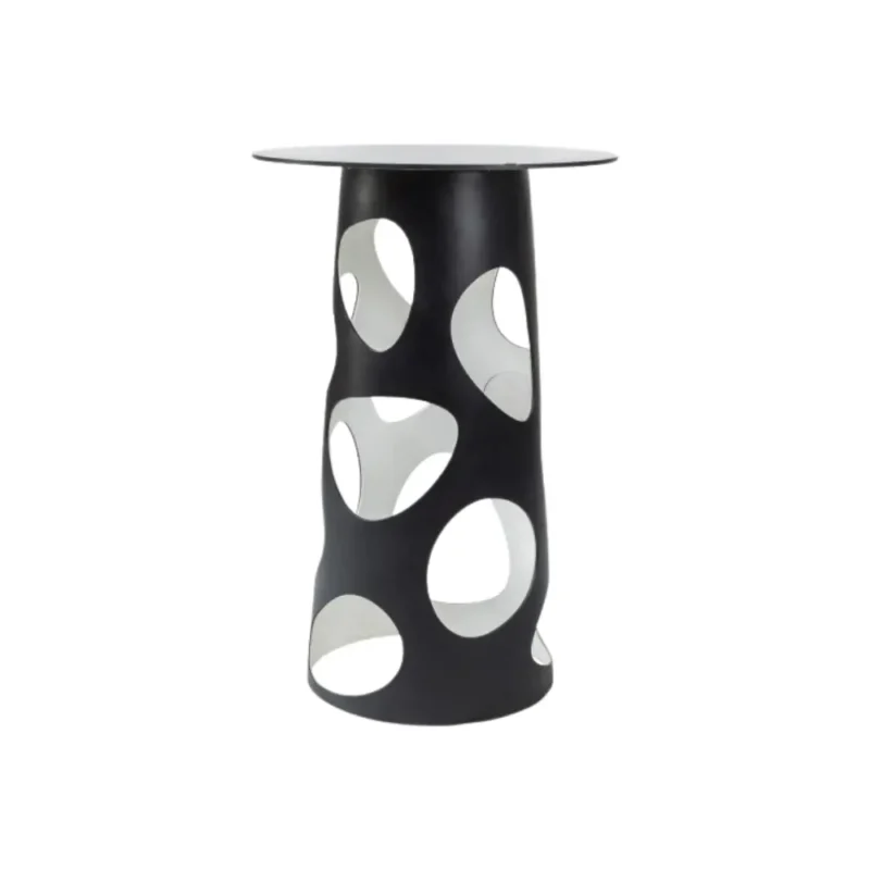 Tavolo alto Liberty diam. 70 cm (h) 110