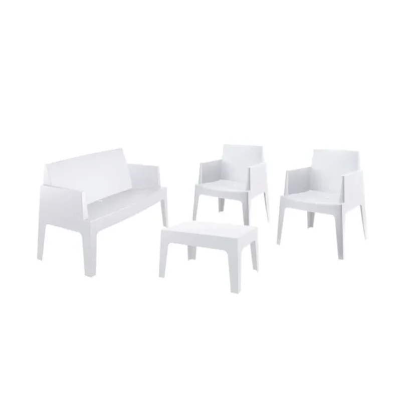 Salotto Box   (2 poltrone + 1 divano + tavolino)